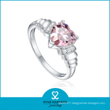 Heart Shape Pink Crystal Kingdom Hearts Ring